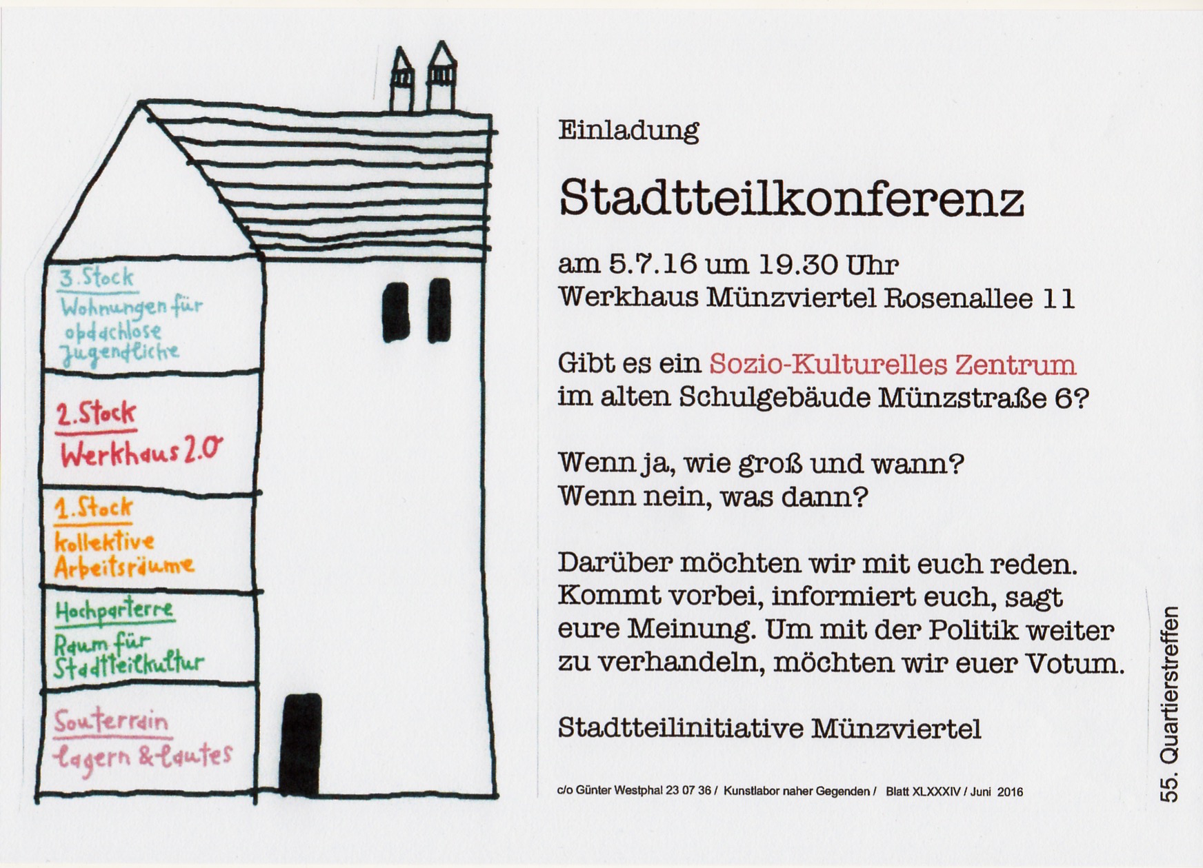 Plakat 55. Quartiertreffen II