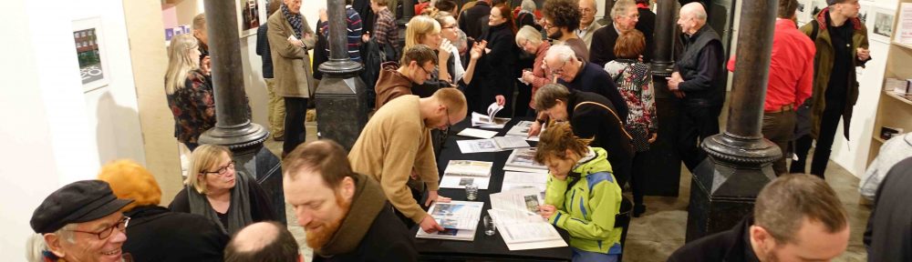 Bilderbogen: Eröffnung “Das Münzviertel Archiv” 7.12.17 Galerie Renate Kammer